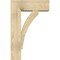 Ekena Millwork Thorton Block Rough Sawn Bracket w/ Offset Brace, Douglas Fir, 8"W x 22"D x 34"H BKT0806X22X34THR05RDF - alternate 2